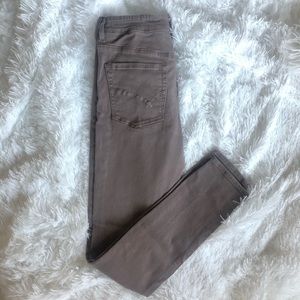 High rise skinny jeans